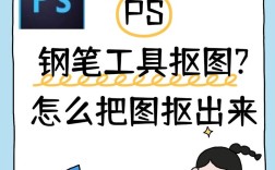 PS钢笔工具抠图怎么用？