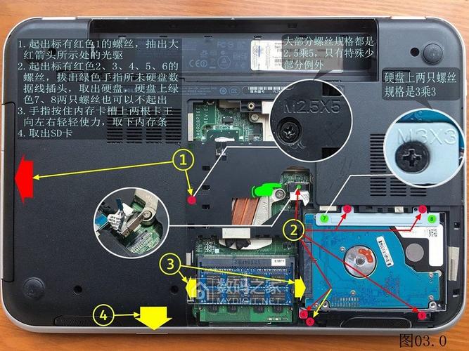戴尔Inspiron拆机教程步骤是怎样的?-图1 戴尔Inspiron拆机教程步骤是怎样的?-图1