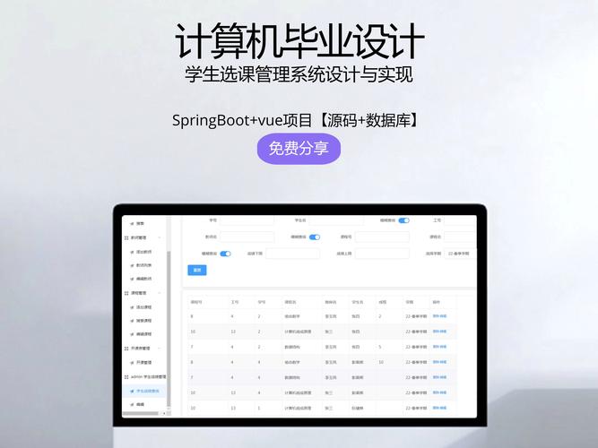 Java Web课程管理系统如何高效实现?-图2 Java Web课程管理系统如何高效实现?-图2