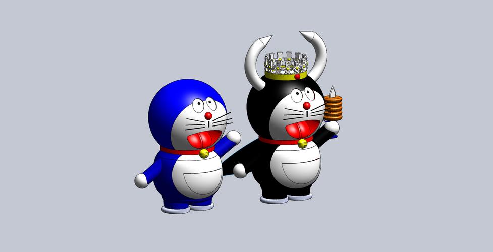 Solidworks怎么画哆啦A梦？步骤难不难？-图1