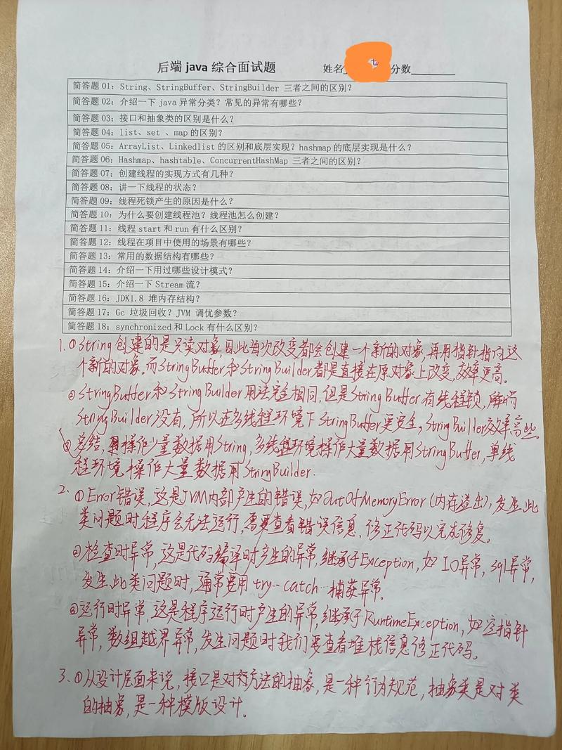 Java面试题如何深度剖析?核心考点有哪些?-图1 Java面试题如何深度剖析?核心考点有哪些?-图1