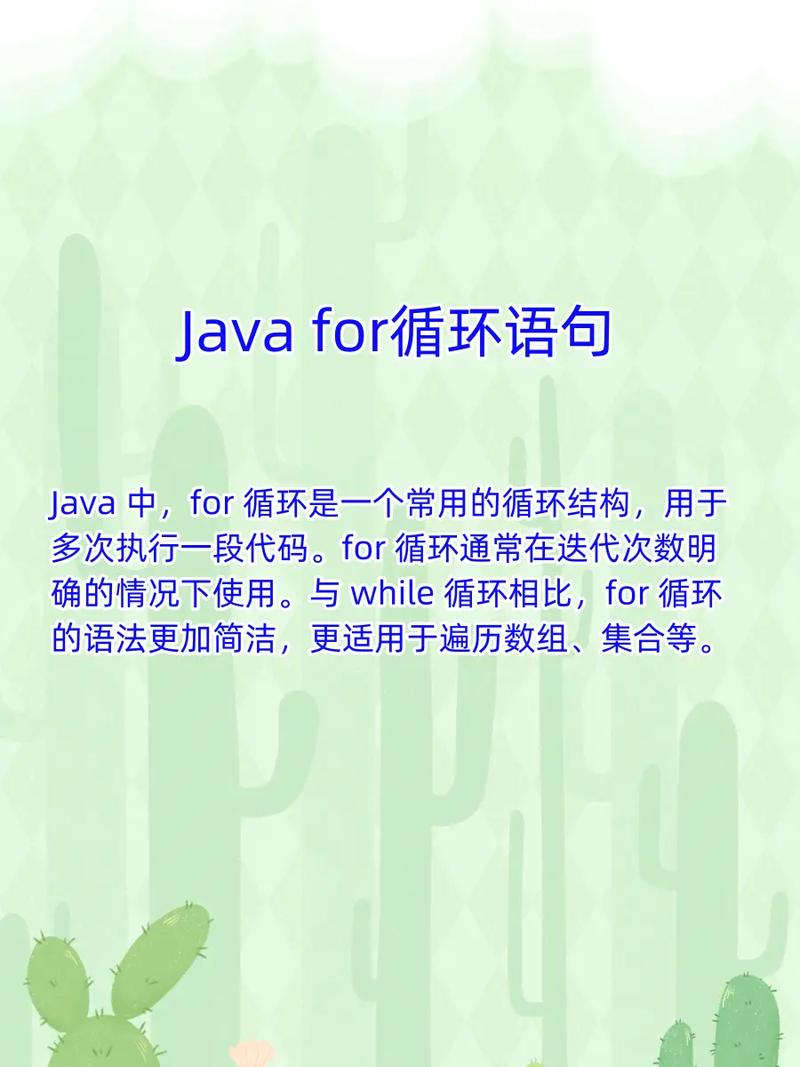 Java中for关键字的具体含义是什么？-图1