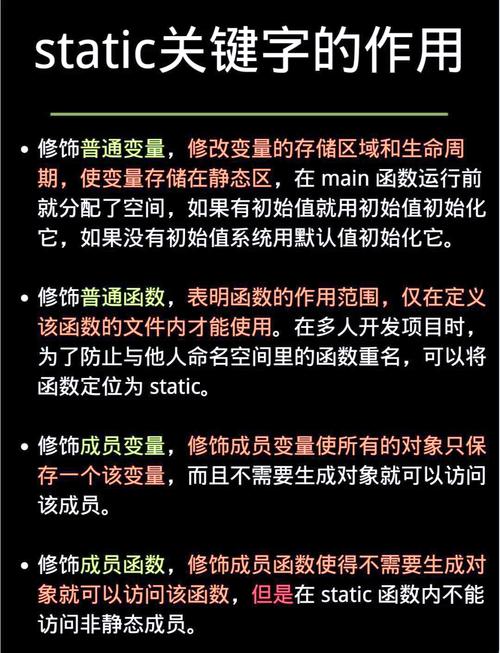 static关键字在Java中究竟有何核心作用？-图1