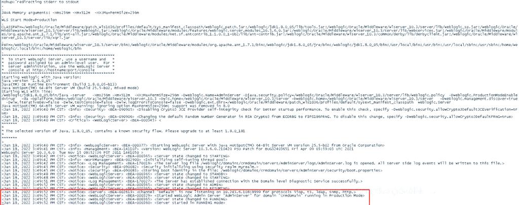 Python如何监控Weblogic服务器状态?-图3 Python如何监控Weblogic服务器状态?-图3