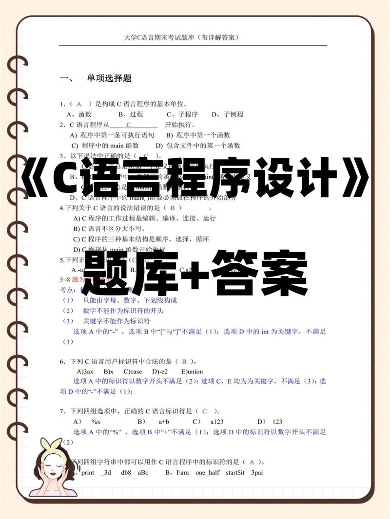 钱能C程序设计教程答案哪里找？-图2