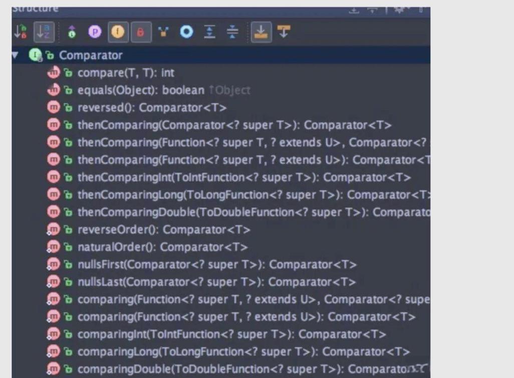 Java comparable与Comparator有何区别?-图3 Java comparable与Comparator有何区别?-图3