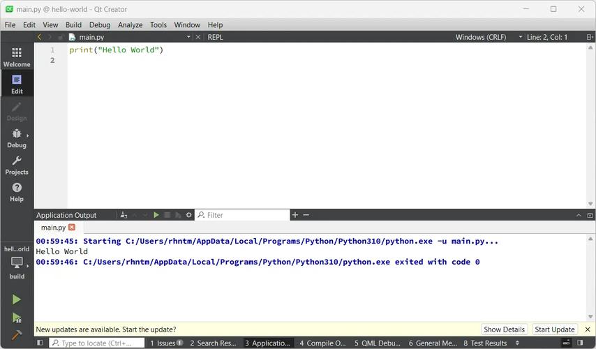 qt creator开发python-图2