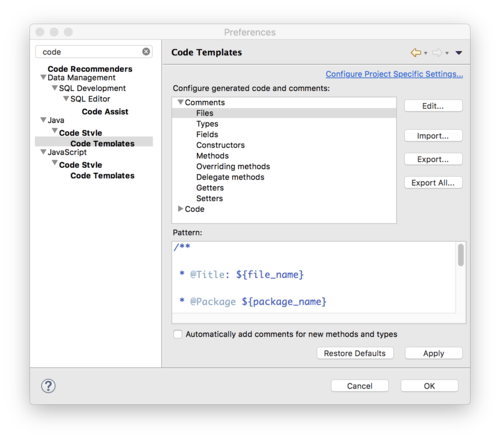 eclipse java 注释-图1