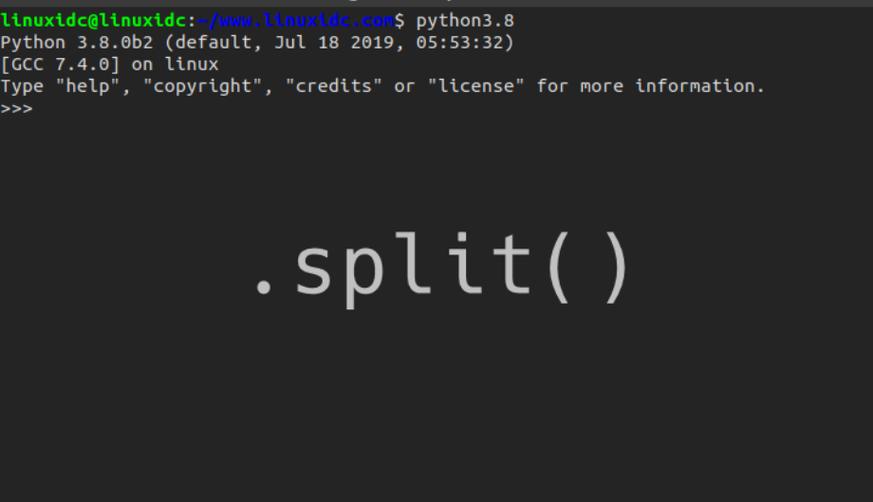 Python split()函数如何正确使用？-图1