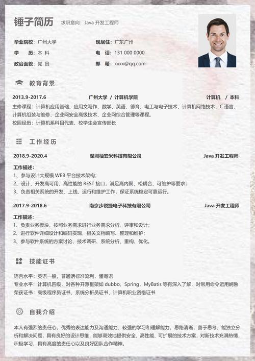 Java项目经验怎么写才能突出亮点？-图2